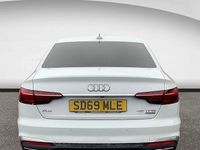Used Audi A4 S-Line 245 HP (180 kW) 2019 White Sedan