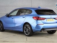 Used BMW 118 Sport Line 148 HP (108 kW) 2020 Blue Hatchback