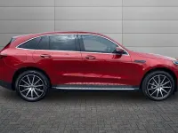Used Mercedes EQC400 AMG line 300 kW (408 HP) 2023 Hyacinth red SUV