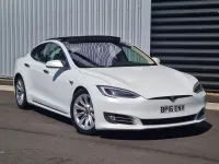 Used Tesla Model S 306 kW (417 HP) 2016 White Hatchback