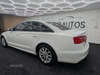 Used Audi A6 Black Edition 2014 White Sedan
