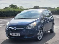 Used Vauxhall Meriva 118 HP (86 kW) 2015 Blue MPV