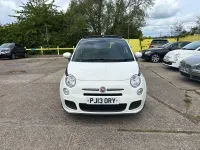 Used Fiat 500 S 69 HP (50 kW) 2013 White Hatchback