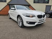 Used BMW 218 Luxury Line 2015 White Coupe