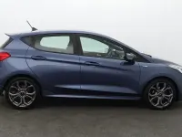 Used Ford Fiesta ST-Line 100 HP (73 kW) 2019 Blue Hatchback