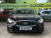 Used Infiniti Q50 Sport Tech 170 HP (125 kW) 2016 Black Sedan