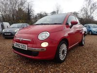 Used Fiat 500 Lounge 69 HP (50 kW) 2012 Red Hatchback
