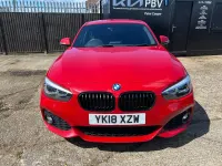 Used BMW 118 Efficient Dynamics 147 HP (108 kW) 2018 Red Hatchback