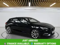 Used Seat Leon FR Sport 150 HP (110 kW) 2022 Black Hatchback