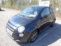 Used Fiat 500S S 2015 Black Hatchback