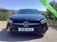 Used Mercedes A180 116 HP (85 kW) 2018 Black Hatchback