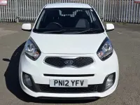 Used Kia Picanto 2012 White Hatchback