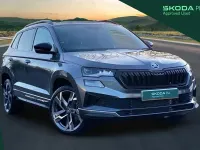 Used Skoda Karoq SportLine 150 HP (110 kW) 2025 Graphite grey metallic SUV