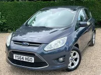 Used Ford C-MAX Zetec 115 HP (84 kW) 2014 Blue MPV