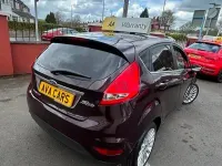 Used Ford Fiesta Titanium 96 HP (70 kW) 2011 Purple Hatchback