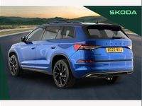 Used Skoda Kodiaq SportLine 150 HP (110 kW) 2022 Blue SUV