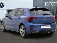 Used VW Polo R-line 94 HP (69 kW) 2023 Blue Hatchback