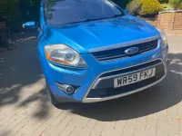 Used Ford Kuga Titanium 136 HP (100 kW) 2009 Blue SUV