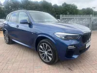 Used BMW X5 M Sport 394 HP (289 kW) 2020 Blue SUV