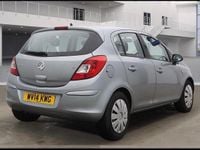 Used Vauxhall Corsa Design Edition 85 HP (62 kW) 2014 Silver Hatchback
