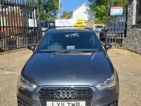 Usado Audi A1 S-Line 2011 Gris Utilitario