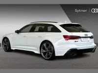 Begagnad Audi RS6 Comfort 591 HK (434 kW) 2020 Vit Kombi