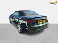 Begagnad Audi A5 Cabriolet S-Line 2018 Svart Cab