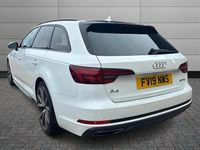 Used Audi A4 Black Edition 147 HP (108 kW) 2019 White Estate