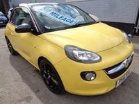 Used Vauxhall Adam Slam 100 HP (73 kW) 2016 Yellow Hatchback