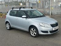 Used Skoda Fabia SE 90 HP (66 kW) 2011 Silver Hatchback