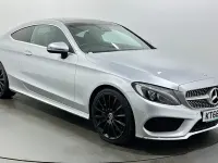 Usado Mercedes C250 AMG Line Premium Plus 204 HP (150 kW) 2017 Prateado Coupé
