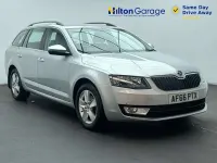 Used Skoda Octavia SE Technology 110 HP (80 kW) 2016 Silver Estate