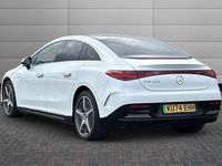 Used Mercedes EQE300 AMG Line Premium 180 kW (245 HP) 2024 Opalite white metallic Sedan