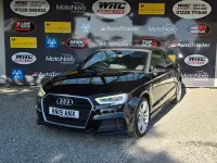 Used Audi A3 Cabriolet S-Line 150 HP (110 kW) 2019 Black Cabriolet