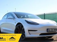 Usado Tesla Model 3 Performance 82 kW (112 CV) 2020 Blanco Berlina