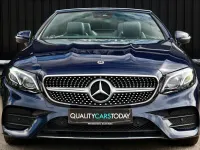 Used Mercedes E350 AMG Line Premium Plus 258 HP (189 kW) 2017 Blue Cabriolet