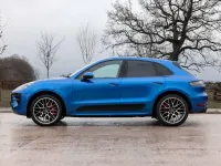 Begagnad Porsche Macan 2021 Blå SUV