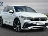Used VW Tiguan R-line 150 HP (110 kW) 2023 White SUV