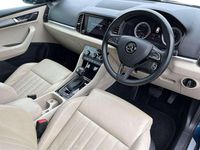 Used Skoda Karoq SE L 150 HP (110 kW) 2018 Blue SUV