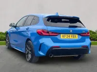 Used BMW 118 M Sport 136 HP (100 kW) 2024 Blue Hatchback