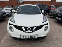 Begagnad Nissan Juke Acenta 2016 Vit SUV