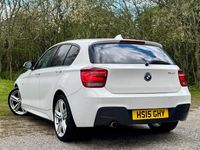 Used BMW 118 M Sport 141 HP (103 kW) 2015 White Hatchback