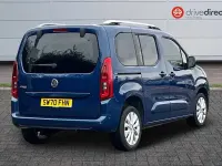 Used Vauxhall Combo Elite 130 HP (95 kW) 2020 Blue MPV