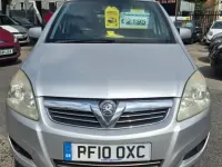 Used Vauxhall Zafira 140 HP (102 kW) 2010 Silver MPV