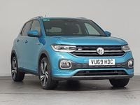 Used VW T-Cross R-line 115 HP (84 kW) 2019 Blue SUV
