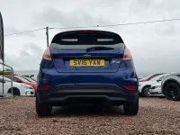 Used Ford Fiesta Zetec 82 HP (60 kW) 2016 Blue Hatchback