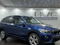 Used BMW X1 Sport Line 192 HP (141 kW) 2017 Blue SUV