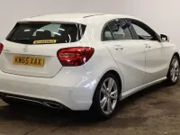 Used Mercedes A180 109 HP (80 kW) 2016 White Hatchback