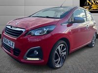 Used Peugeot 108 82 HP (60 kW) 2014 Red Hatchback
