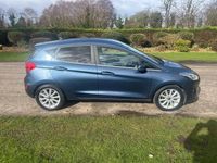 Used Ford Fiesta Titanium 95 HP (69 kW) 2020 Blue Hatchback